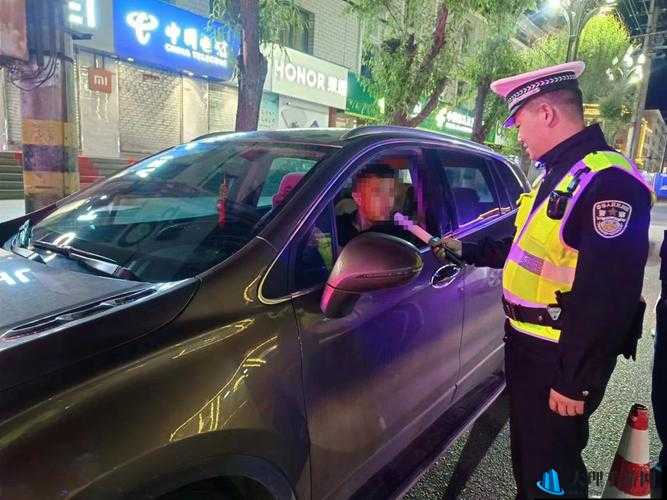 交警用小 XUE 查酒驾 H：守护道路安全的严格执法行动